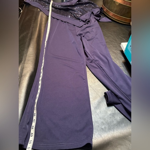 Elegant Navy Jumpsuit size M NWOT - Picture 16 of 17